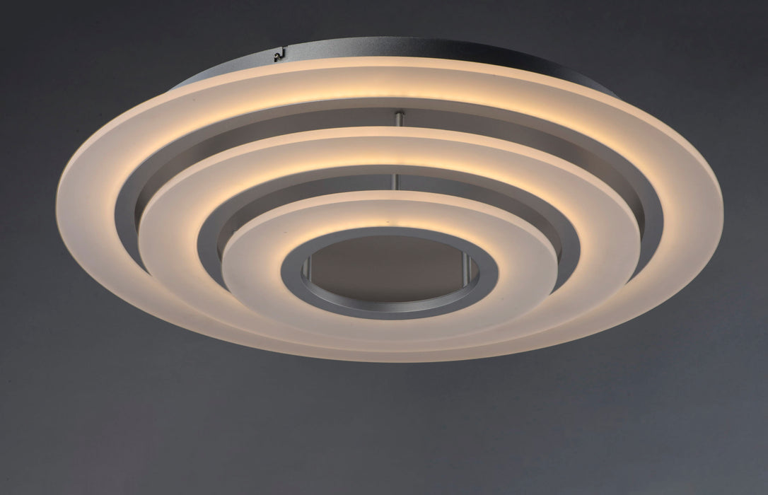 ET2 Saturn II 3-Light LED Flush Mount Model: E22667-11MS