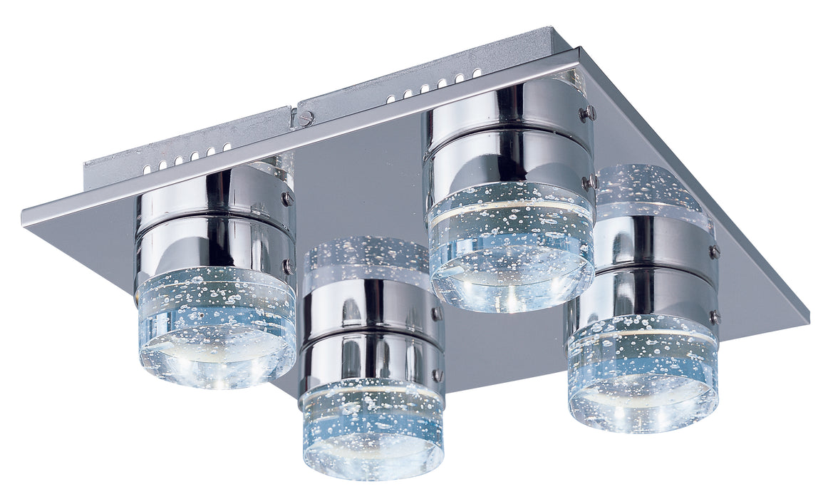 ET2 Fizz IV 4-Light LED Flush Mount Model: E22772-91PC