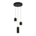 ET2 Cuff 3-Light Pendant Model: E22943-BKGLD