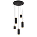 ET2 Cuff 5-Light Pendant Model: E22945-BKGLD