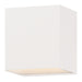 ET2 Blok 6.25 LED Outdoor Sconce Model: E23218-WT
