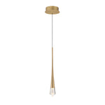 ET2 Pierce 1-Light LED Pendant Model: E24221-122GLD