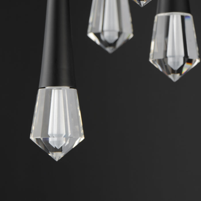 ET2 Pierce 16-Light LED Chandelier Model: E24230-122BK