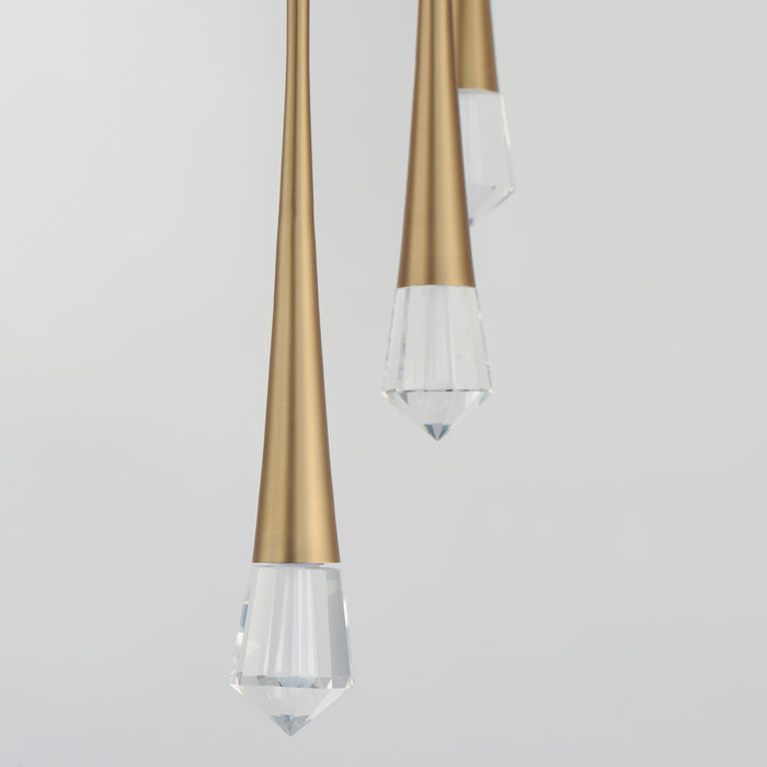ET2 Pierce 16-Light LED Chandelier Model: E24230-122GLD