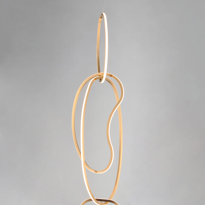 ET2 Unity Vertical LED Pendant Model: E24617-BCN