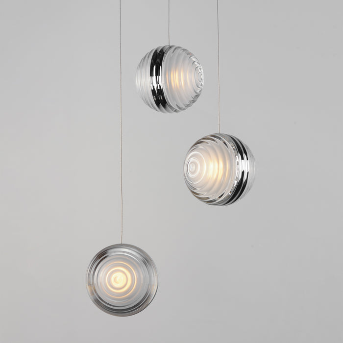 ET2 Pulse 3-Light LED Pendant Model: E24693-75PC