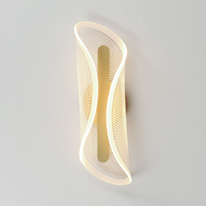 ET2 Manta 17 LED Wall Sconce Model: E24711-144GLD