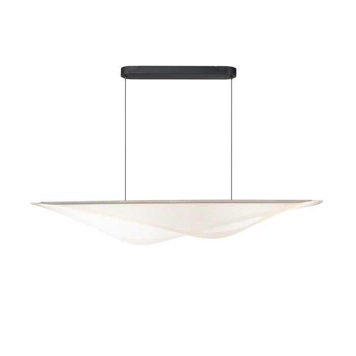 ET2 Manta 59 LED Linear Pendant Model: E24716-144BK
