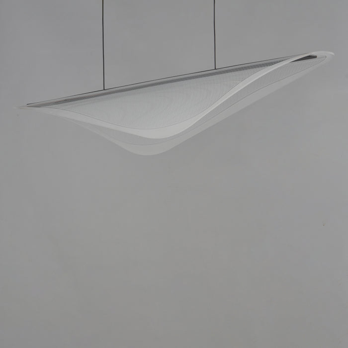 ET2 Manta 59 LED Linear Pendant Model: E24716-144BK