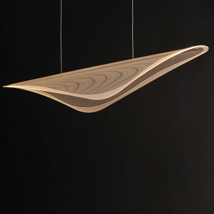 ET2 Manta 59 LED Linear Pendant Model: E24716-144BK