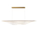 ET2 Manta 70 LED Linear Pendant Model: E24718-144GLD