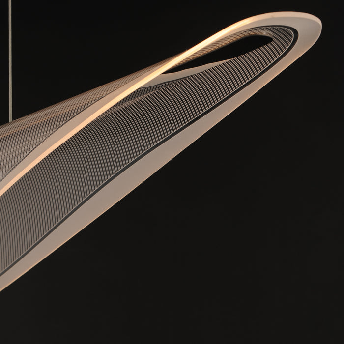 ET2 Manta 70 LED Linear Pendant Model: E24718-144PC