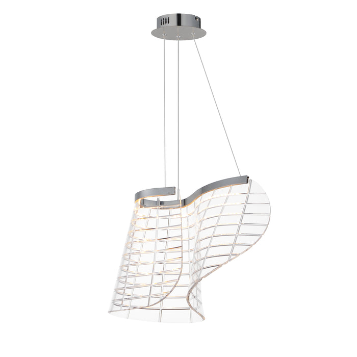 ET2 Tartan 1-Light LED Pendant Model: E24812-82PC