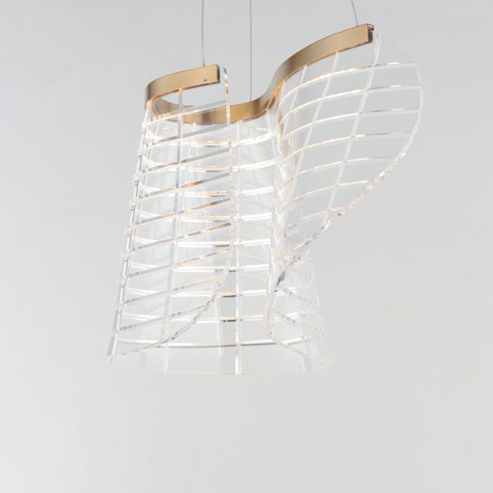 ET2 Tartan 1-Light LED Pendant Model: E24812-82BCN