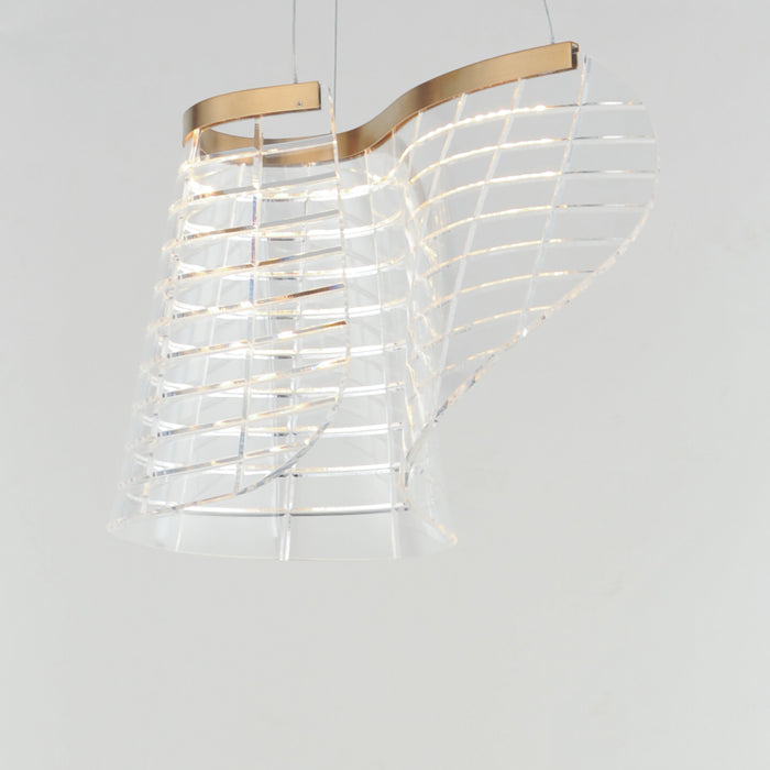 ET2 Tartan 1-Light LED Pendant Model: E24812-82BCN