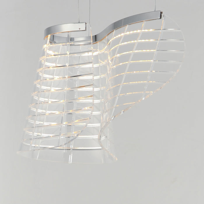 ET2 Tartan 1-Light LED Pendant Model: E24812-82PC