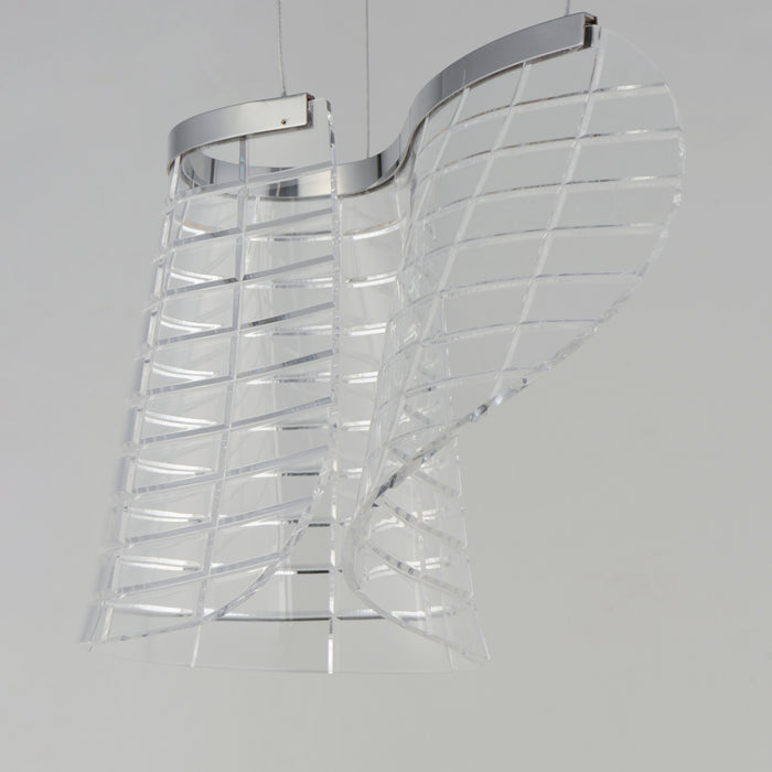 ET2 Tartan 1-Light LED Pendant Model: E24812-82PC