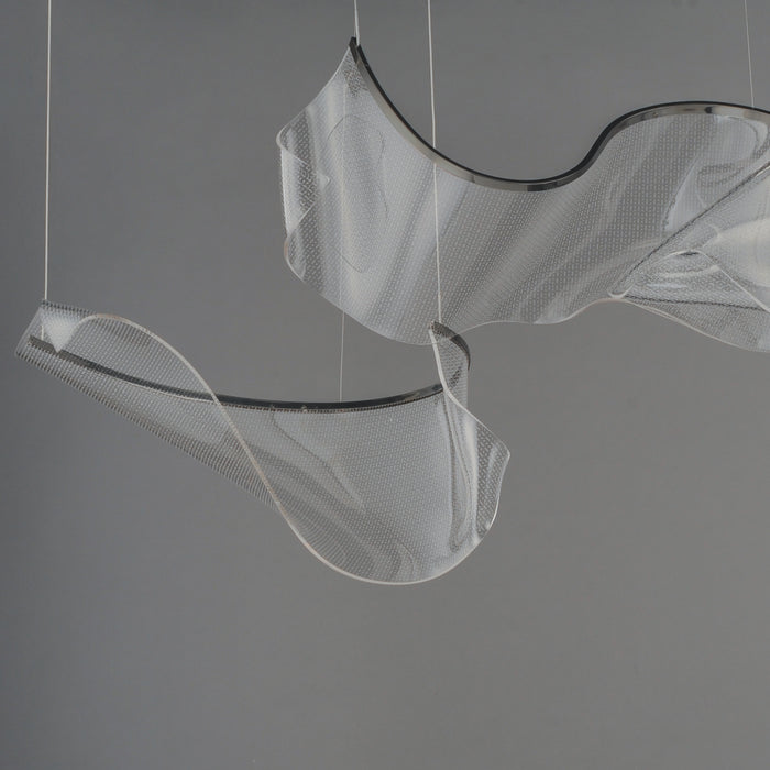 ET2 Rinkle Modular 3-Light LED Pendant Model: E24883-133BGM