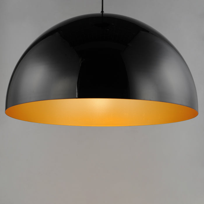 ET2 Hemisphere 1-Light 31 LED Pendant Model: E24906-GBGLD