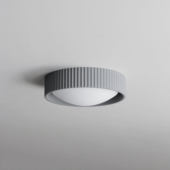 ET2 Souffle 10 LED Flush Mount Model: E25050-GY