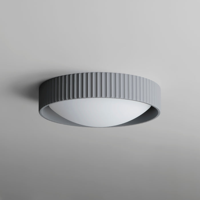 ET2 Souffle 14 LED Flush Mount Model: E25051-GY