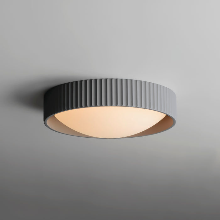 ET2 Souffle 14 LED Flush Mount Model: E25051-GY