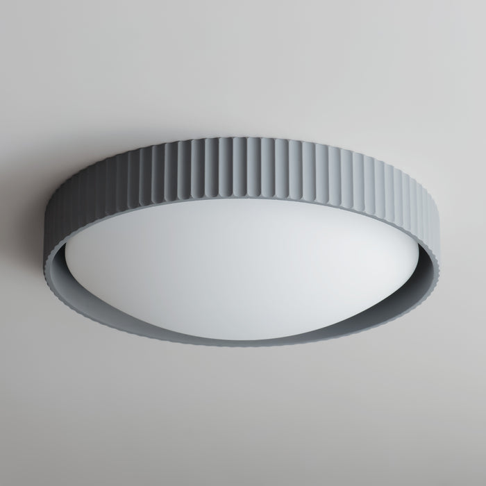 ET2 Souffle 18 LED Flush Mount Model: E25058-GY
