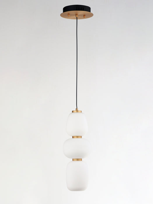 ET2 Soji 18 LED Pendant Model: E25067-92BKGLD