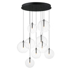 ET2 Global 9-Light LED Chandelier Model: E25077-18BK