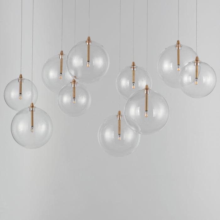 ET2 Global 10-Light LED Pendant Model: E25079-18NAB