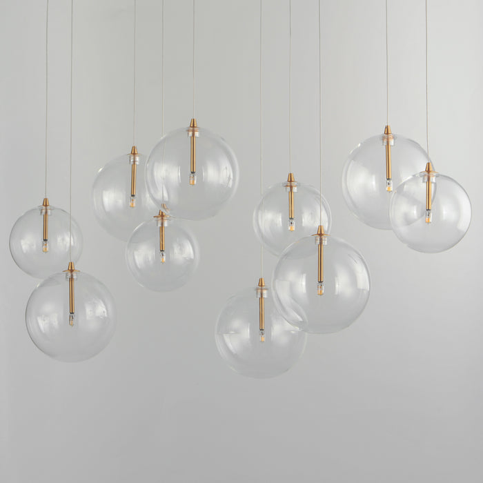 ET2 Global 10-Light LED Pendant Model: E25079-18NAB