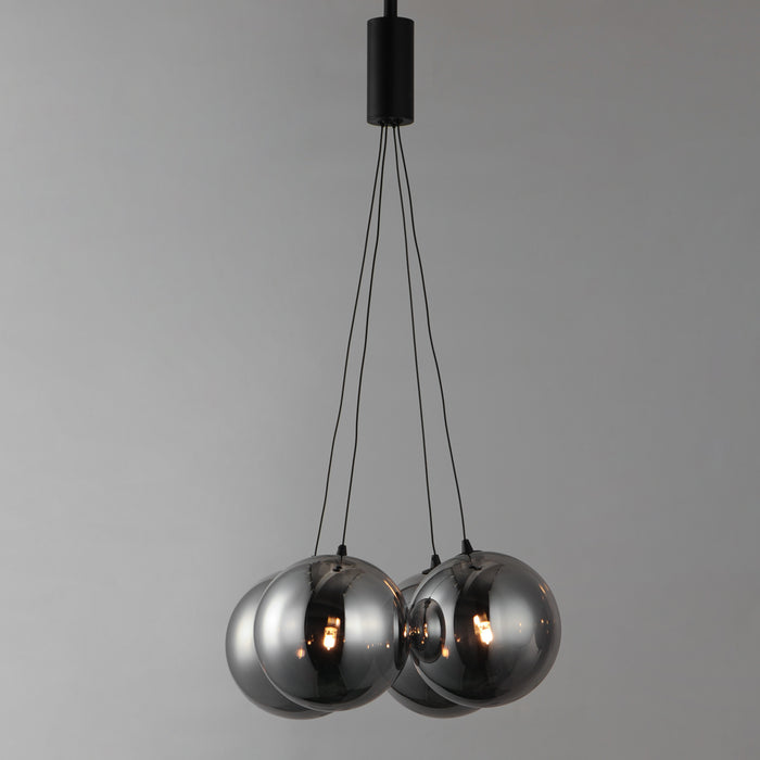 ET2 Burst 4-Light LED Pendant - Smoke Model: E25084-142BK