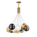 ET2 Burst 20-Light LED Pendant - Mixed Model: E25088-148GLD