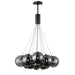 ET2 Burst 12-Light LED Pendant - Smoke Model: E25089-142BK