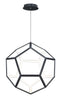 ET2 Penta Medium LED Pendant Model: E25104-BK