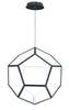 ET2 Penta Large LED Pendant Model: E25106-BK