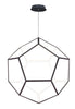 ET2 Penta x-Large LED Pendant Model: E25108-BK