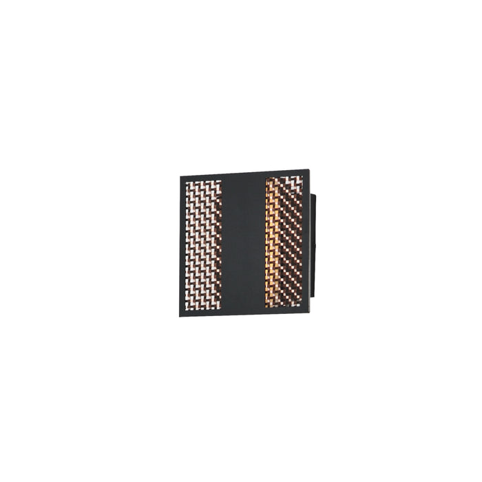 ET2 Interlace 6.5 LED Outdoor Wall Sconce Model: E30290-ACPBK