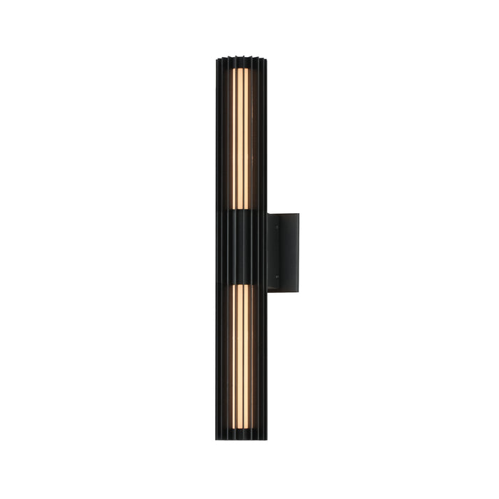 ET2 Citadel 24 LED Outdoor wall sconce Model: E30316-BK