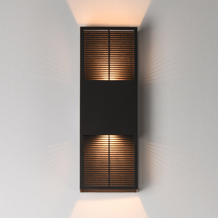 ET2 Grate 18 LED Outdoor Wall Sconce Model: E30393-ABZ