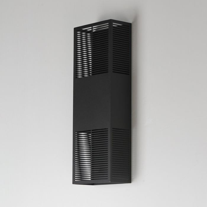 ET2 Grate 18 LED Outdoor Wall Sconce Model: E30393-BK