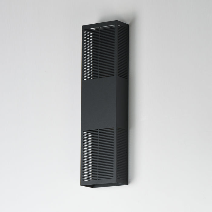 ET2 Grate 24 LED Outdoor Wall Sconce Model: E30394-BK