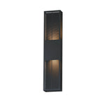 ET2 Grate 30 LED Outdoor Wall Sconce Model: E30395-BK