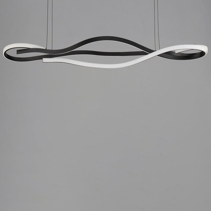 ET2 Serpentine 60 Horizontal Pendant Model: E30666-BK