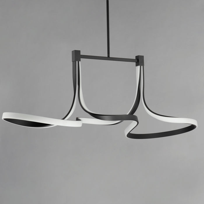 ET2 Serpentine Linear LED Pendant Model: E30668-BK