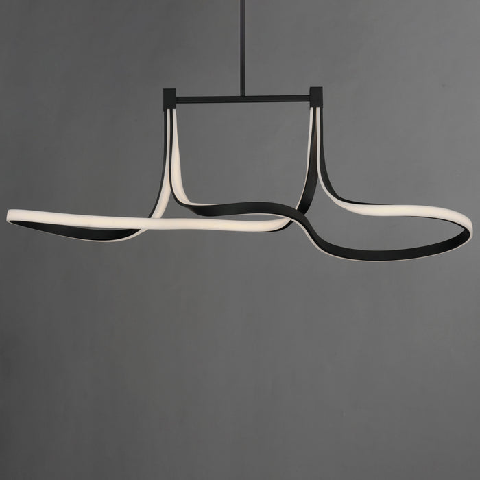 ET2 Serpentine Linear LED Pendant Model: E30668-BK