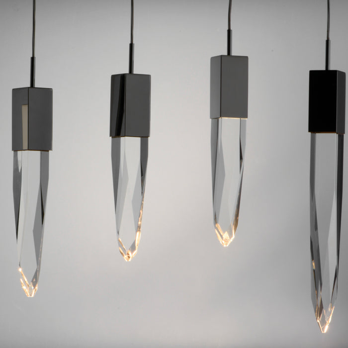 ET2 Quartz 12-Light LED Pendant Model: E31248-20BK
