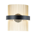 ET2 Chimes 5CCT Select Wall Sconce Model: E34251-BKSBR