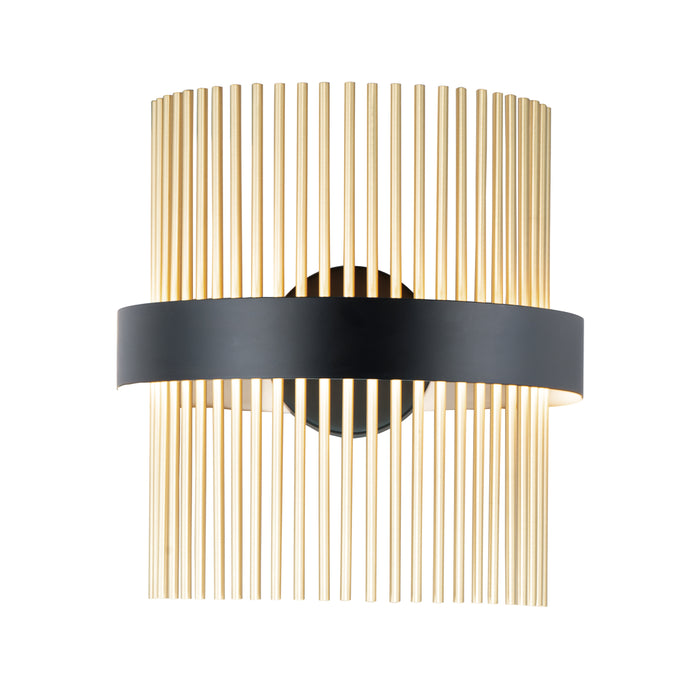 ET2 Chimes 5CCT Select Wall Sconce Model: E34251-BKSBR