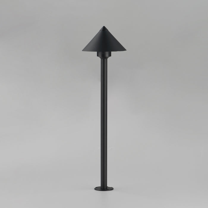 ET2 Alumilux: Landscape Cone Light W/ 16 Pole Model: E41451-BK